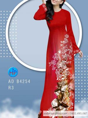 Vải áo dài hoa in 3D kiểu mới AD B4254 24 1584611875 59 Vai ao dai hoa in 3D kieu moi AD B4254