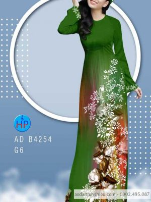 Vải áo dài hoa in 3D kiểu mới AD B4254 27 1584611875 680 Vai ao dai hoa in 3D kieu moi AD B4254