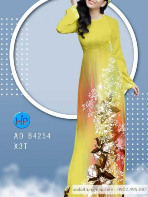 Vải áo dài hoa in 3D kiểu mới AD B4254 33 1584611876 281 Vai ao dai hoa in 3D kieu moi AD B4254