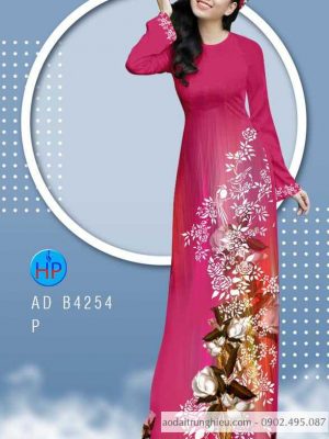 Vải áo dài hoa in 3D kiểu mới AD B4254 31 1584611876 89 Vai ao dai hoa in 3D kieu moi AD B4254