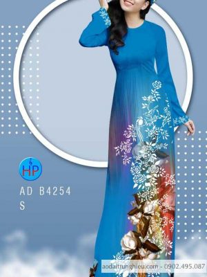Vải áo dài hoa in 3D kiểu mới AD B4254 35 1584611876 928 Vai ao dai hoa in 3D kieu moi AD B4254