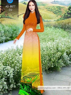 Vải áo dài Ruộng bậc thang kiểu mới AD 6677 32 1584612015 448 Vai ao dai Ruong bac thang kieu moi AD 6677