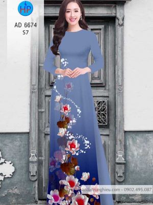 Vải áo dài Hoa Sen thiết kế 2020 AD 6674 27 1584688929 257 Vai ao dai Hoa Sen thiet ke 2020 AD 6674