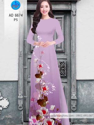 Vải áo dài Hoa Sen thiết kế 2020 AD 6674 21 1584688929 375 Vai ao dai Hoa Sen thiet ke 2020 AD 6674