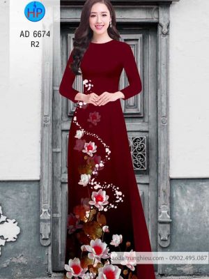 Vải áo dài Hoa Sen thiết kế 2020 AD 6674 28 1584688929 554 Vai ao dai Hoa Sen thiet ke 2020 AD 6674