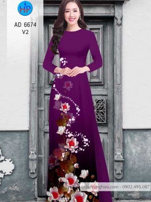 Vải áo dài Hoa Sen thiết kế 2020 AD 6674 26 1584688929 576 Vai ao dai Hoa Sen thiet ke 2020 AD 6674