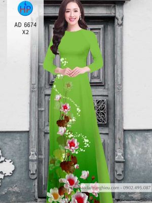 Vải áo dài Hoa Sen thiết kế 2020 AD 6674 23 1584688929 590 Vai ao dai Hoa Sen thiet ke 2020 AD 6674