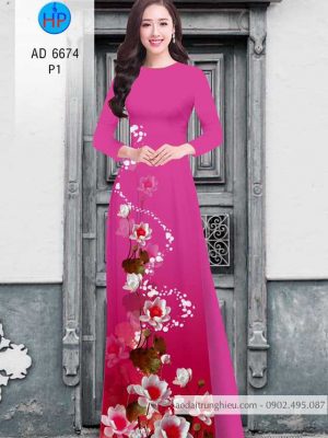 Vải áo dài Hoa Sen thiết kế 2020 AD 6674 36 1584688930 567 Vai ao dai Hoa Sen thiet ke 2020 AD 6674