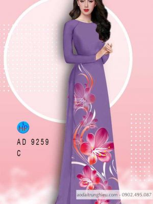 Vải áo dài hoa lan mới ra AD 9259 22 1584689190 864 Vai ao dai hoa lan moi ra AD 9259