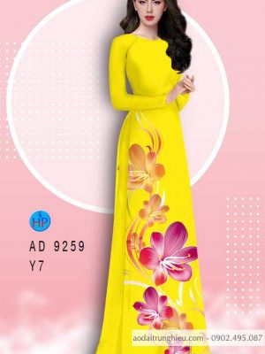 Vải áo dài hoa lan mới ra AD 9259 33 1584689191 208 Vai ao dai hoa lan moi ra AD 9259