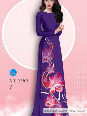 Vải áo dài hoa lan mới ra AD 9259 35 1584689191 941 Vai ao dai hoa lan moi ra AD 9259