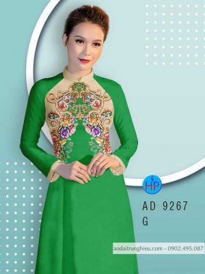 Vải áo dài hoa văn trên ngực kiểu mới AD 9267 22 1584775822 625 Vai ao dai hoa van tren nguc kieu moi AD