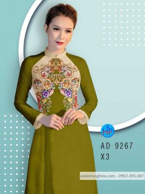 Vải áo dài hoa văn trên ngực kiểu mới AD 9267 37 1584775824 769 Vai ao dai hoa van tren nguc kieu moi AD