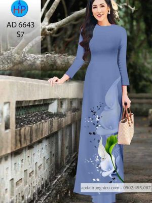 Vải áo dài Hoa thuỷ vu kiểu mới AD 6643 30 1584775938 685 Vai ao dai Hoa thuy vu kieu moi AD 6643