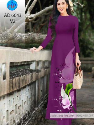 Vải áo dài Hoa thuỷ vu kiểu mới AD 6643 31 1584775938 841 Vai ao dai Hoa thuy vu kieu moi AD 6643