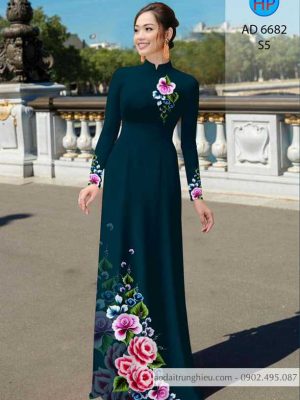 Vải áo dài Hoa in 3D thiết kế 2020 AD 6682 29 1584776065 642 Vai ao dai Hoa in 3D thiet ke 2020 AD