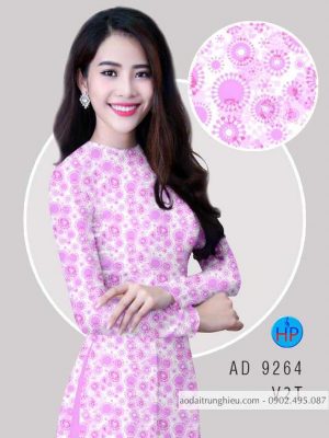 Vải áo dài hoa văn tròn mới ra AD 9264 25 1584777573 10 Vai ao dai hoa van tron moi ra AD 9264