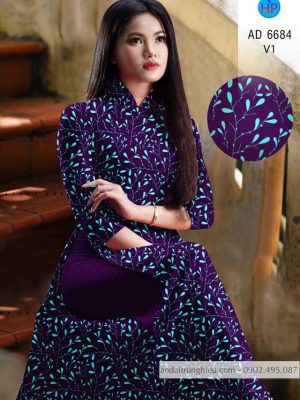 Vải áo dài Lá kiểu mới AD 6684 22 1584777802 932 Vai ao dai La kieu moi AD 6684