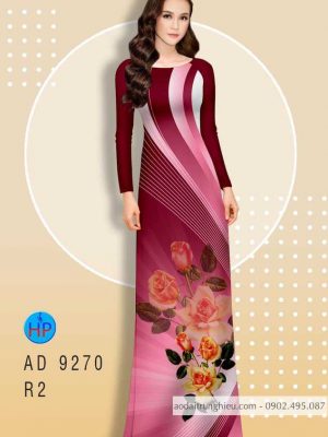 Vải áo dài Hoa hồng thiết kế 2020 AD 9270 24 1584777994 34 Vai ao dai Hoa hong thiet ke 2020 AD 9270