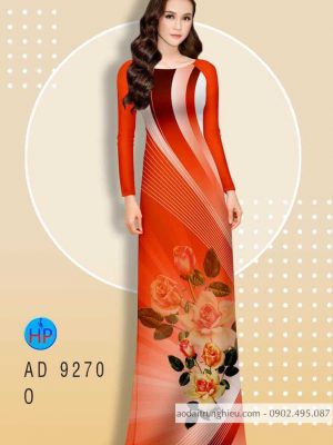 Vải áo dài Hoa hồng thiết kế 2020 AD 9270 22 1584777994 70 Vai ao dai Hoa hong thiet ke 2020 AD 9270
