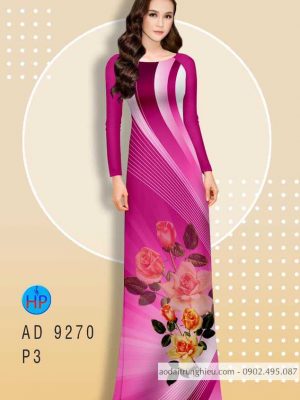 Vải áo dài Hoa hồng thiết kế 2020 AD 9270 34 1584777995 341 Vai ao dai Hoa hong thiet ke 2020 AD 9270