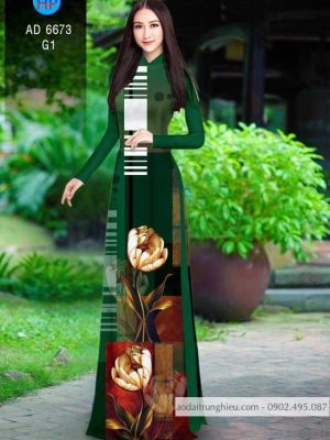 Vải áo dài hoa 3D thiết kế 2020 AD 6673 27 1584933142 667 Vai ao dai hoa 3D thiet ke 2020 AD 6673