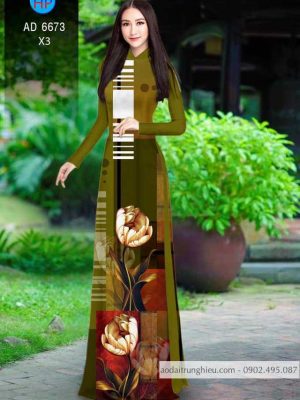 Vải áo dài hoa 3D thiết kế 2020 AD 6673 23 1584933142 712 Vai ao dai hoa 3D thiet ke 2020 AD 6673