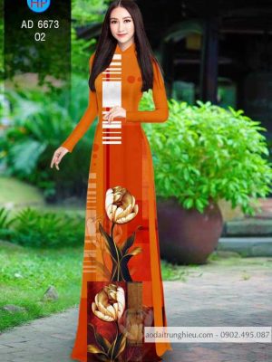 Vải áo dài hoa 3D thiết kế 2020 AD 6673 28 1584933142 739 Vai ao dai hoa 3D thiet ke 2020 AD 6673