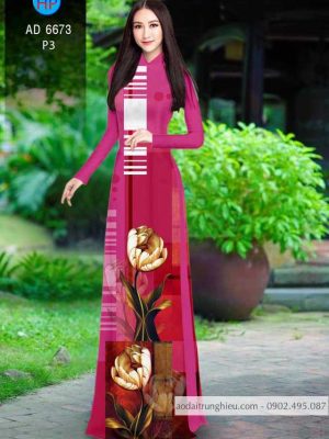 Vải áo dài hoa 3D thiết kế 2020 AD 6673 32 1584933143 36 Vai ao dai hoa 3D thiet ke 2020 AD 6673