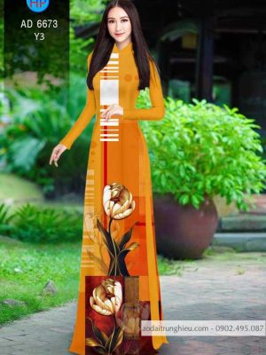 Vải áo dài hoa 3D thiết kế 2020 AD 6673 35 1584933143 703 Vai ao dai hoa 3D thiet ke 2020 AD 6673