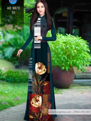 Vải áo dài hoa 3D thiết kế 2020 AD 6673 30 1584933143 808 Vai ao dai hoa 3D thiet ke 2020 AD 6673