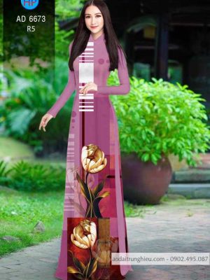 Vải áo dài hoa 3D thiết kế 2020 AD 6673 31 1584933143 913 Vai ao dai hoa 3D thiet ke 2020 AD 6673