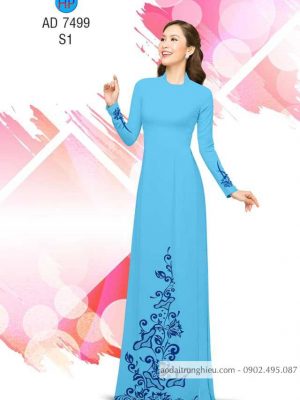 Vải áo dài Hoa văn giả thêu thiết kế 2020 AD 7499 31 1584933524 136 Vai ao dai Hoa van gia theu thiet ke 2020