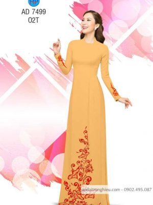 Vải áo dài Hoa văn giả thêu thiết kế 2020 AD 7499 23 1584933524 297 Vai ao dai Hoa van gia theu thiet ke 2020