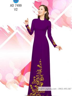 Vải áo dài Hoa văn giả thêu thiết kế 2020 AD 7499 26 1584933524 526 Vai ao dai Hoa van gia theu thiet ke 2020