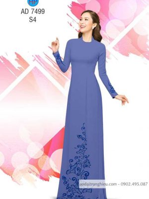 Vải áo dài Hoa văn giả thêu thiết kế 2020 AD 7499 25 1584933524 67 Vai ao dai Hoa van gia theu thiet ke 2020