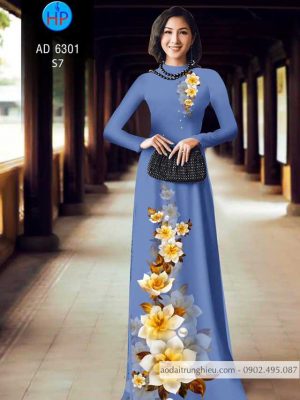 Vải áo dài Hoa in 3D thiết kế 2020 AD 6301 30 1584934209 273 Vai ao dai Hoa in 3D thiet ke 2020 AD