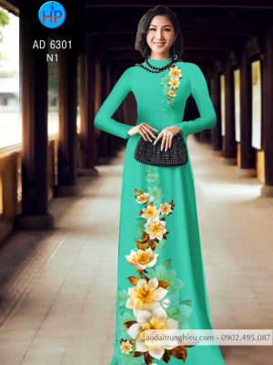 Vải áo dài Hoa in 3D thiết kế 2020 AD 6301 25 1584934209 354 Vai ao dai Hoa in 3D thiet ke 2020 AD