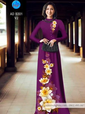 Vải áo dài Hoa in 3D thiết kế 2020 AD 6301 23 1584934209 852 Vai ao dai Hoa in 3D thiet ke 2020 AD