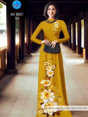 Vải áo dài Hoa in 3D thiết kế 2020 AD 6301 35 1584934210 796 Vai ao dai Hoa in 3D thiet ke 2020 AD