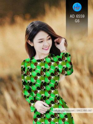 Vải áo dài hình Lá thiết kế 2020 AD 6559 26 1584934346 741 Vai ao dai hinh La thiet ke 2020 AD 6559