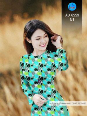 Vải áo dài hình Lá thiết kế 2020 AD 6559 27 1584934346 776 Vai ao dai hinh La thiet ke 2020 AD 6559