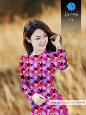 Vải áo dài hình Lá thiết kế 2020 AD 6559 29 1584934347 165 Vai ao dai hinh La thiet ke 2020 AD 6559