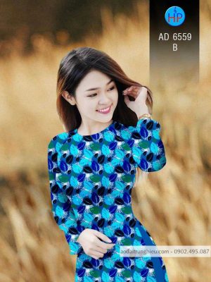 Vải áo dài hình Lá thiết kế 2020 AD 6559 30 1584934347 304 Vai ao dai hinh La thiet ke 2020 AD 6559