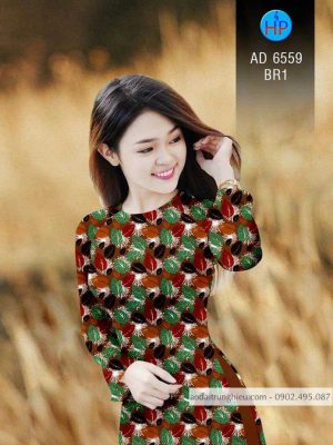 Vải áo dài hình Lá thiết kế 2020 AD 6559 34 1584934348 687 Vai ao dai hinh La thiet ke 2020 AD 6559