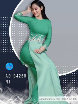 Vải áo dài Hoa Sứ dịu dàng thiết kế 2020 AD B4260 22 1584934698 222 Vai ao dai Hoa Su diu dang thiet ke 2020