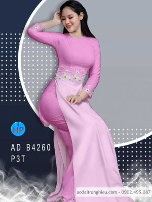 Vải áo dài Hoa Sứ dịu dàng thiết kế 2020 AD B4260 23 1584934698 615 Vai ao dai Hoa Su diu dang thiet ke 2020