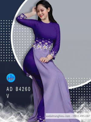 Vải áo dài Hoa Sứ dịu dàng thiết kế 2020 AD B4260 31 1584934699 3 Vai ao dai Hoa Su diu dang thiet ke 2020
