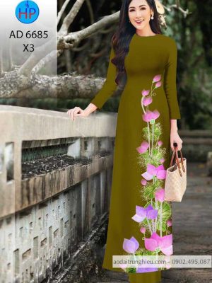 Vải áo dài Hoa Sen kiểu mới AD 6685 32 1584935263 840 Vai ao dai Hoa Sen kieu moi AD 6685
