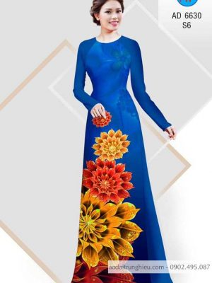 Vải áo dài Hoa ảo 3D mới ra AD 6630 23 1584935946 365 Vai ao dai Hoa ao 3D moi ra AD 6630